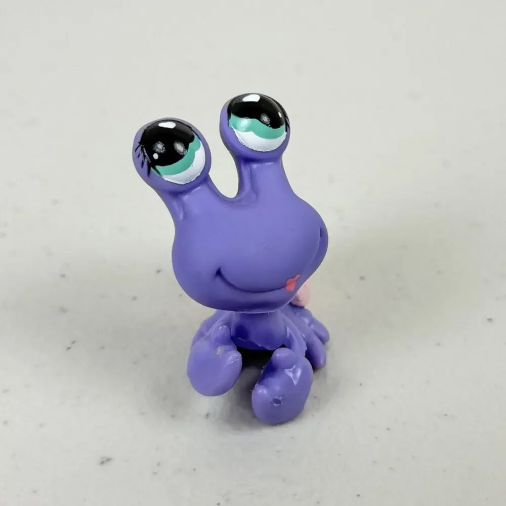 Littlest Pet Shop Authentic LPS #554 Valentine Hermit Crab Pink Purple Target